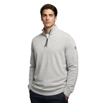 Point Zero Textured High Neck Sweater with Half Zip