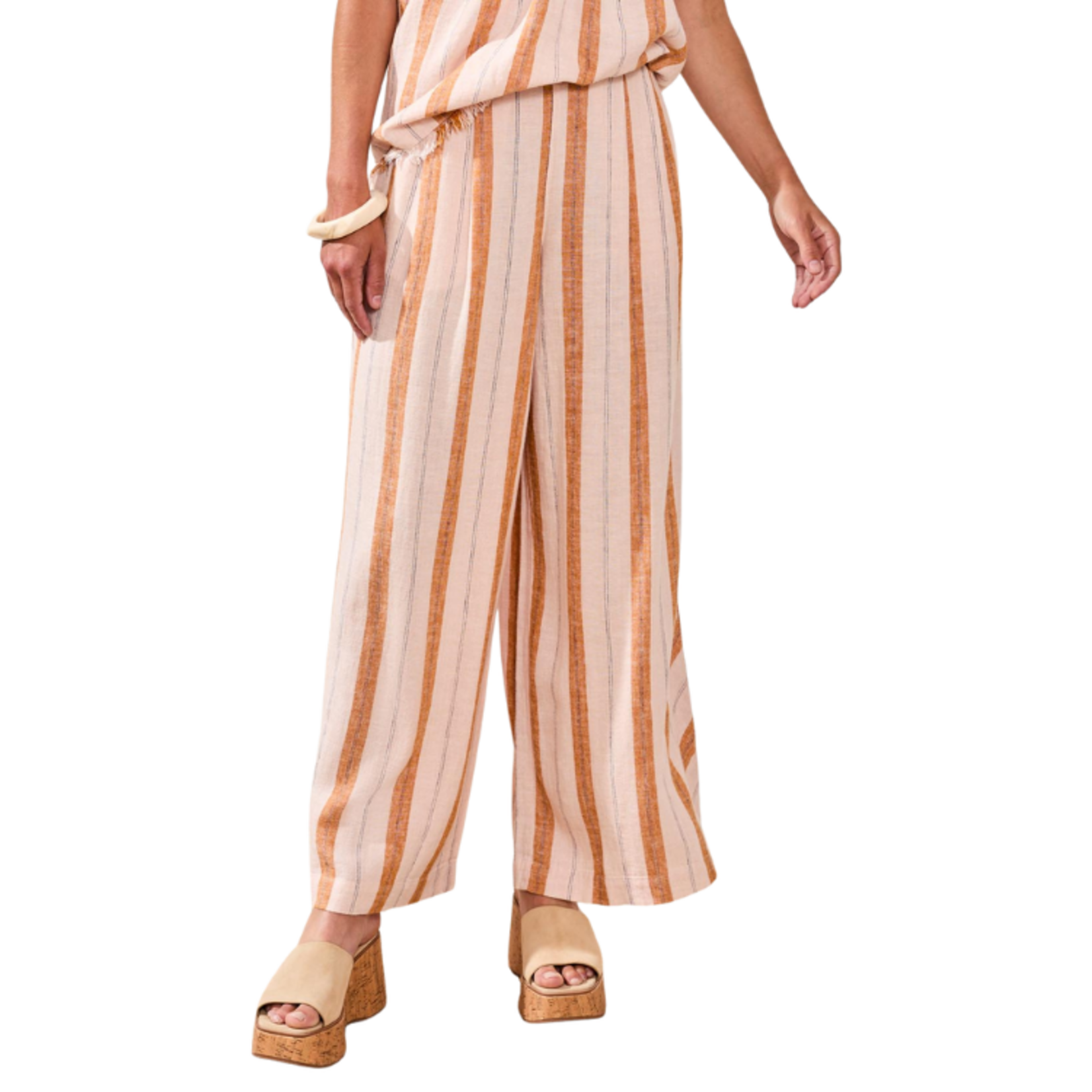 Tribal Tribal - Pull-on Flowy Wide Pant w/ Pockets