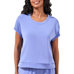 Tribal Short-Sleeved Top w/ Pockets