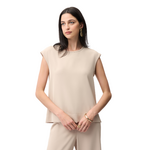 Joseph Ribkoff Cap Sleeve Clean Front Blouse