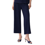 Joseph Ribkoff Crinkle Knit Wide Leg Pant