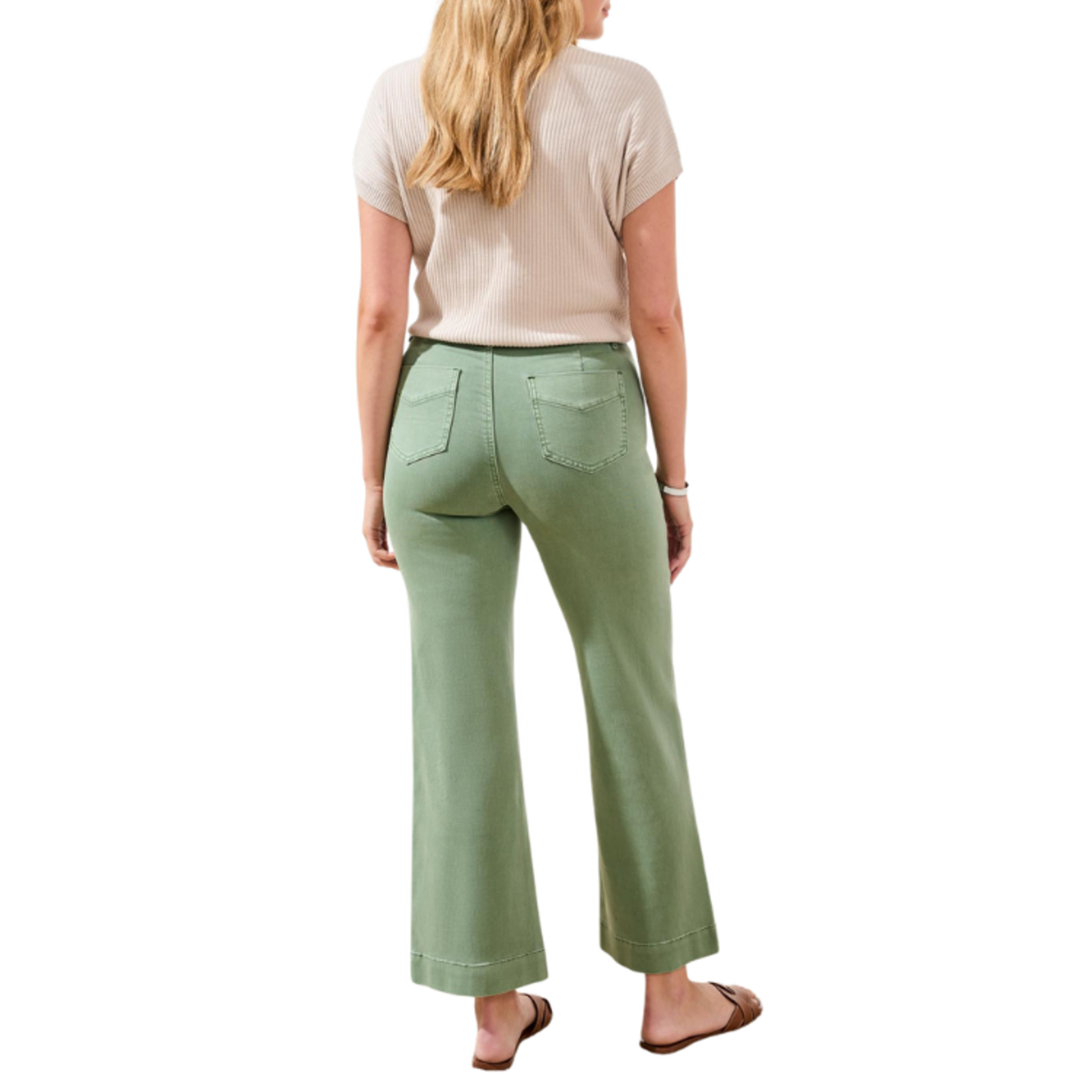 Tribal Tribal - Comfort Stretch Fly Front Wide Leg Pants