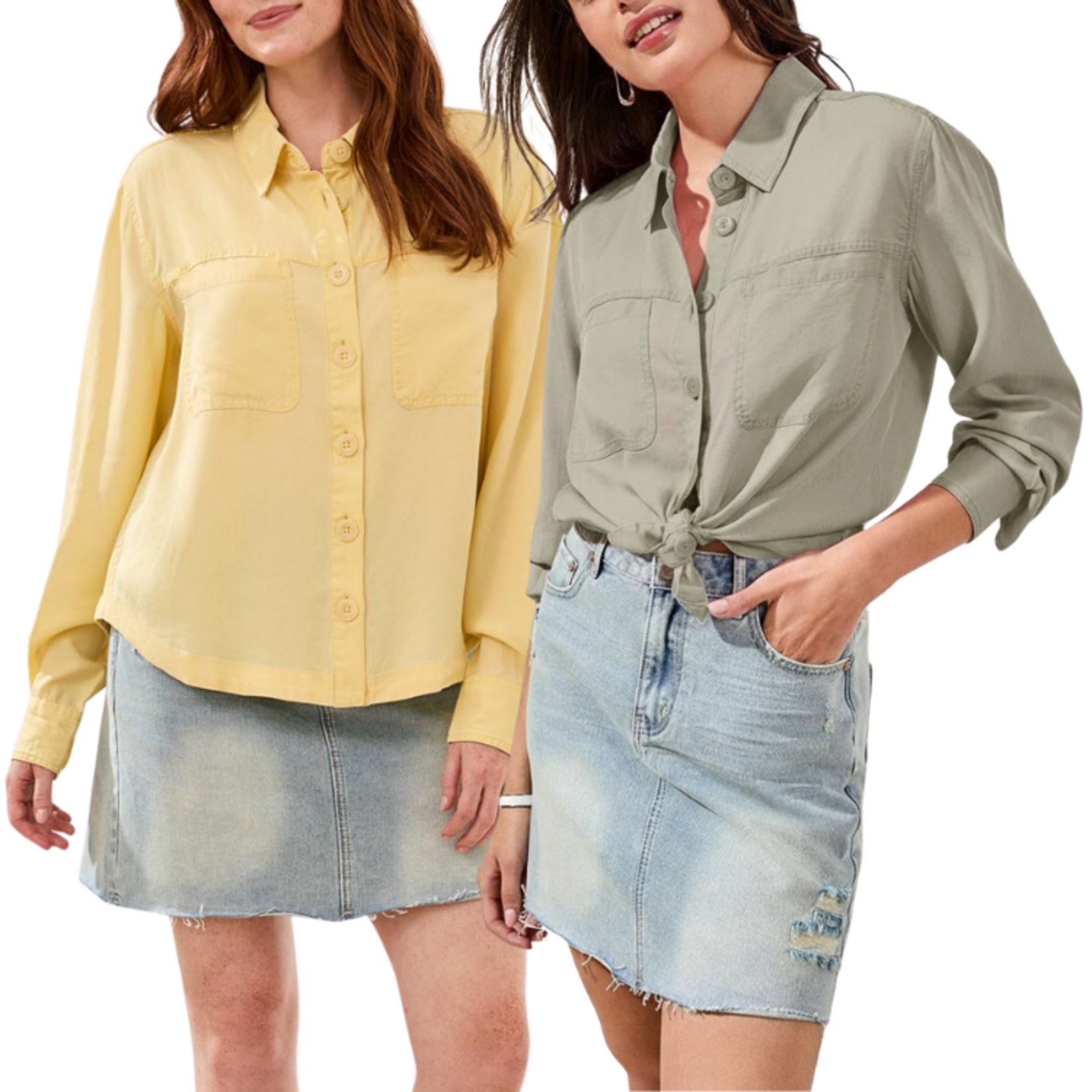 Tribal Tribal - Flowy Overshirt