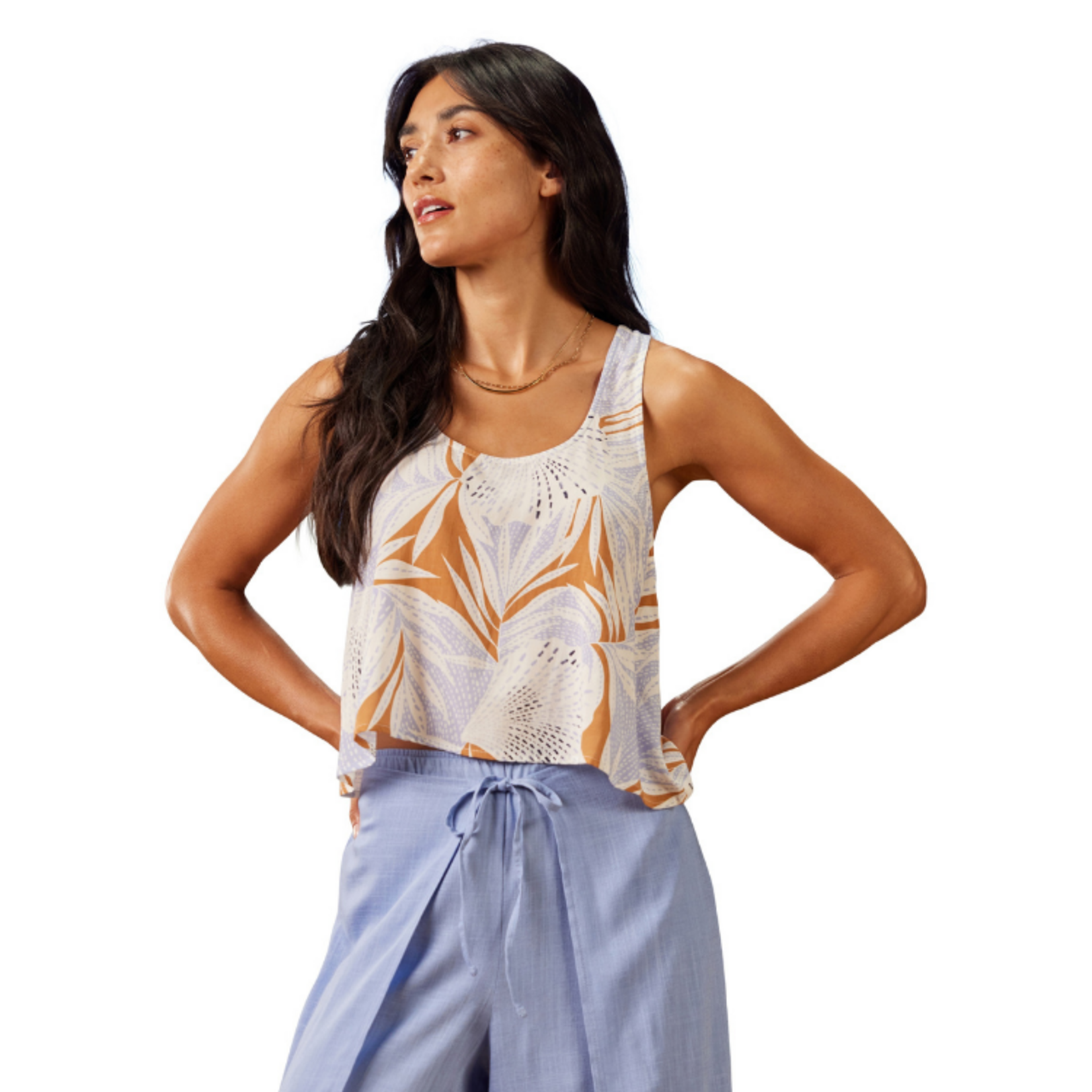 XIX Palms XIX Palms - Essential Cropped Tank Top