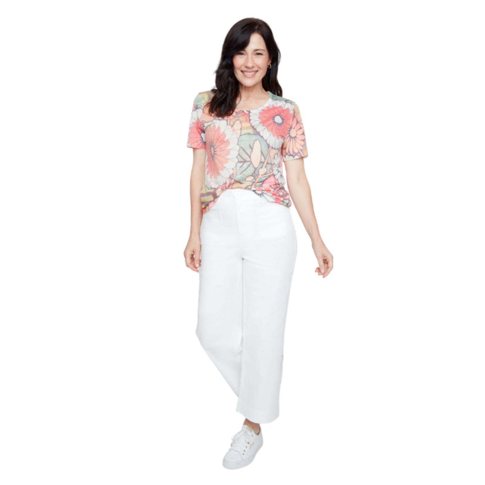 Renuar Renuar - Floral Print Tee