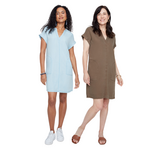 Renuar Soft Tencel Straight Dress