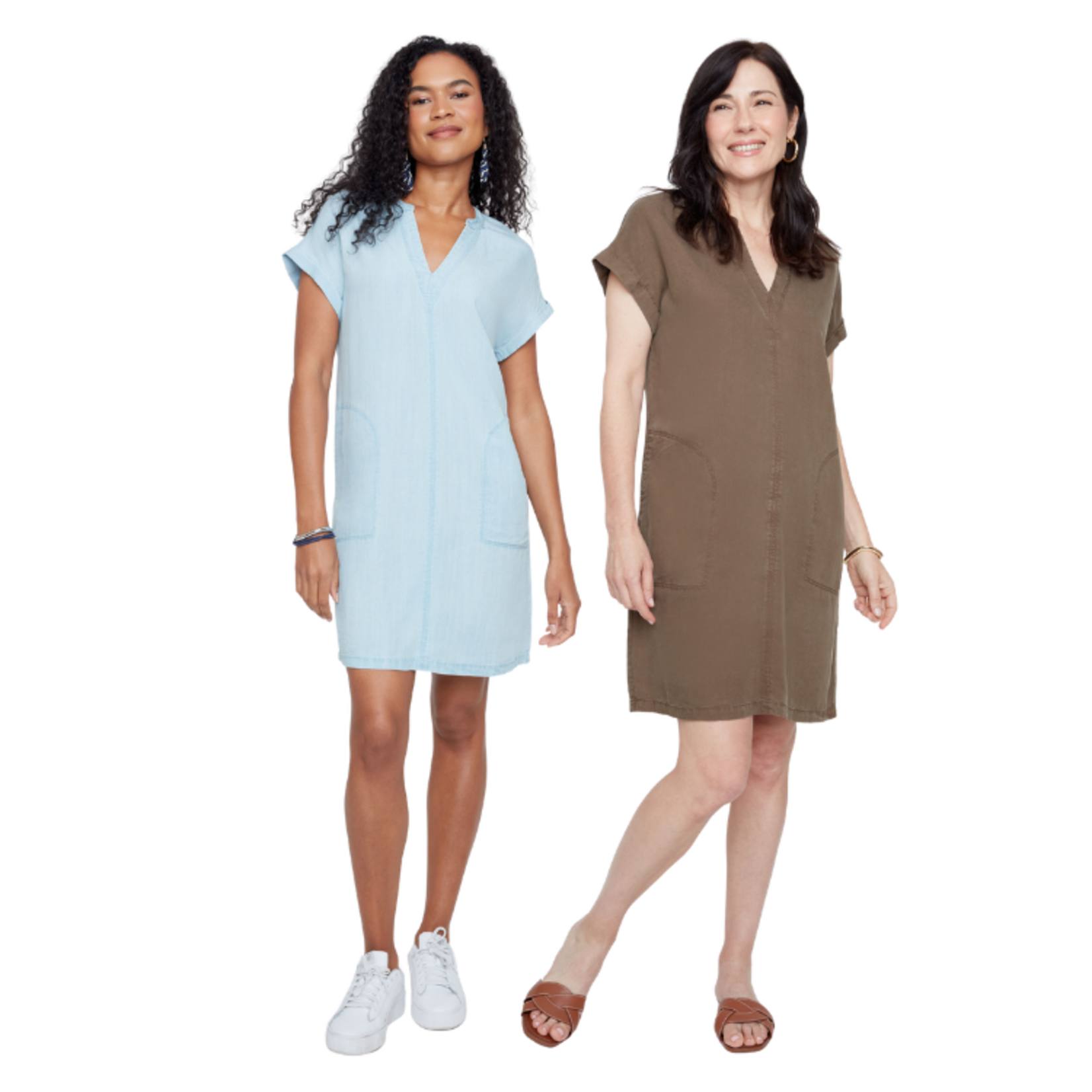 Renuar Renuar - Soft Tencel Straight Dress