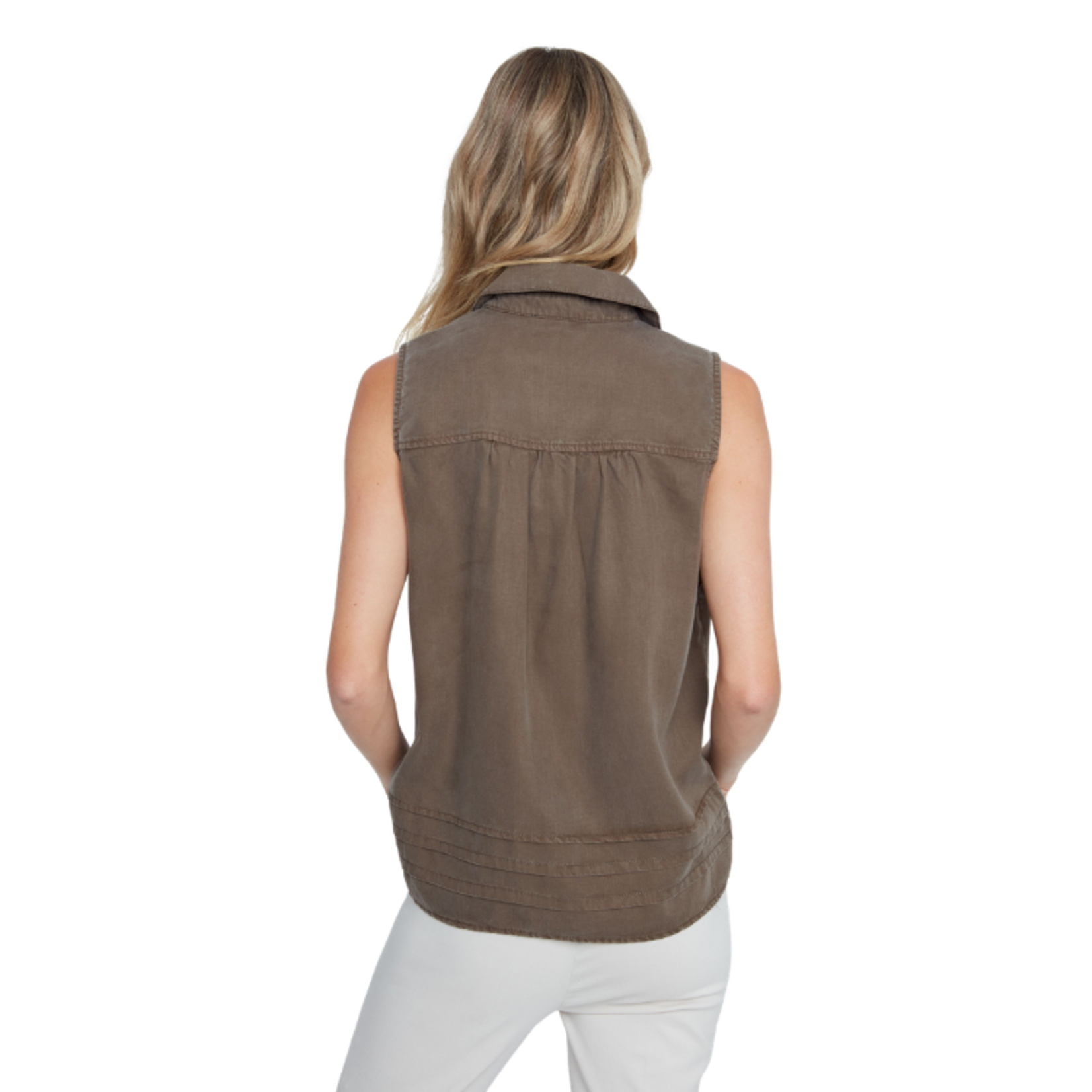 Renuar Renuar - Soft Tencel Sleeveless Shirt