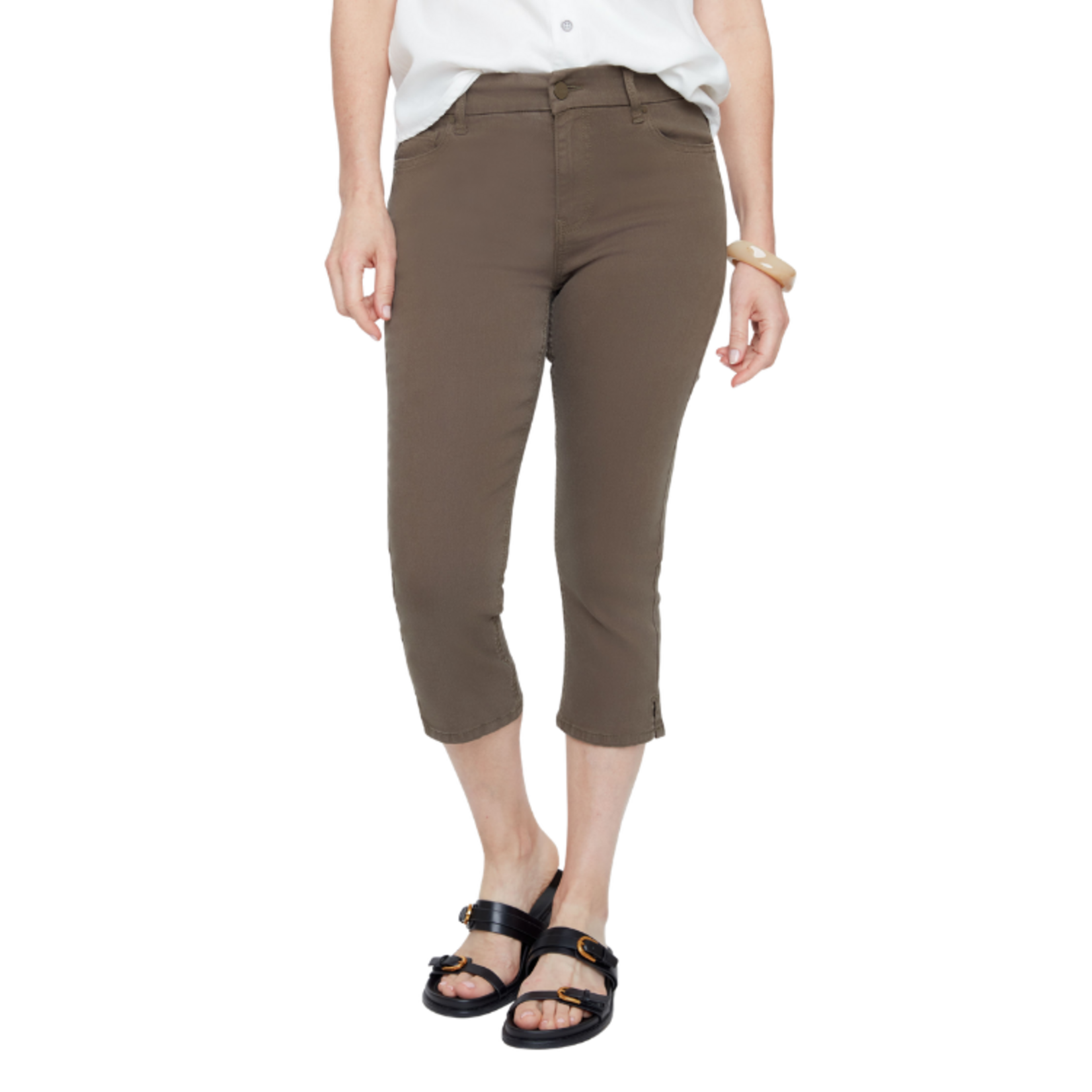 Renuar Renuar - Luxe Tencel 5 Pocket Capri w/ Luxe Stretch Waistband