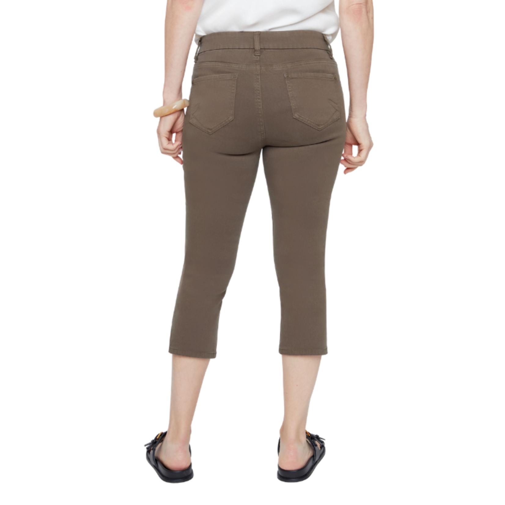 Renuar Renuar - Luxe Tencel 5 Pocket Capri w/ Luxe Stretch Waistband