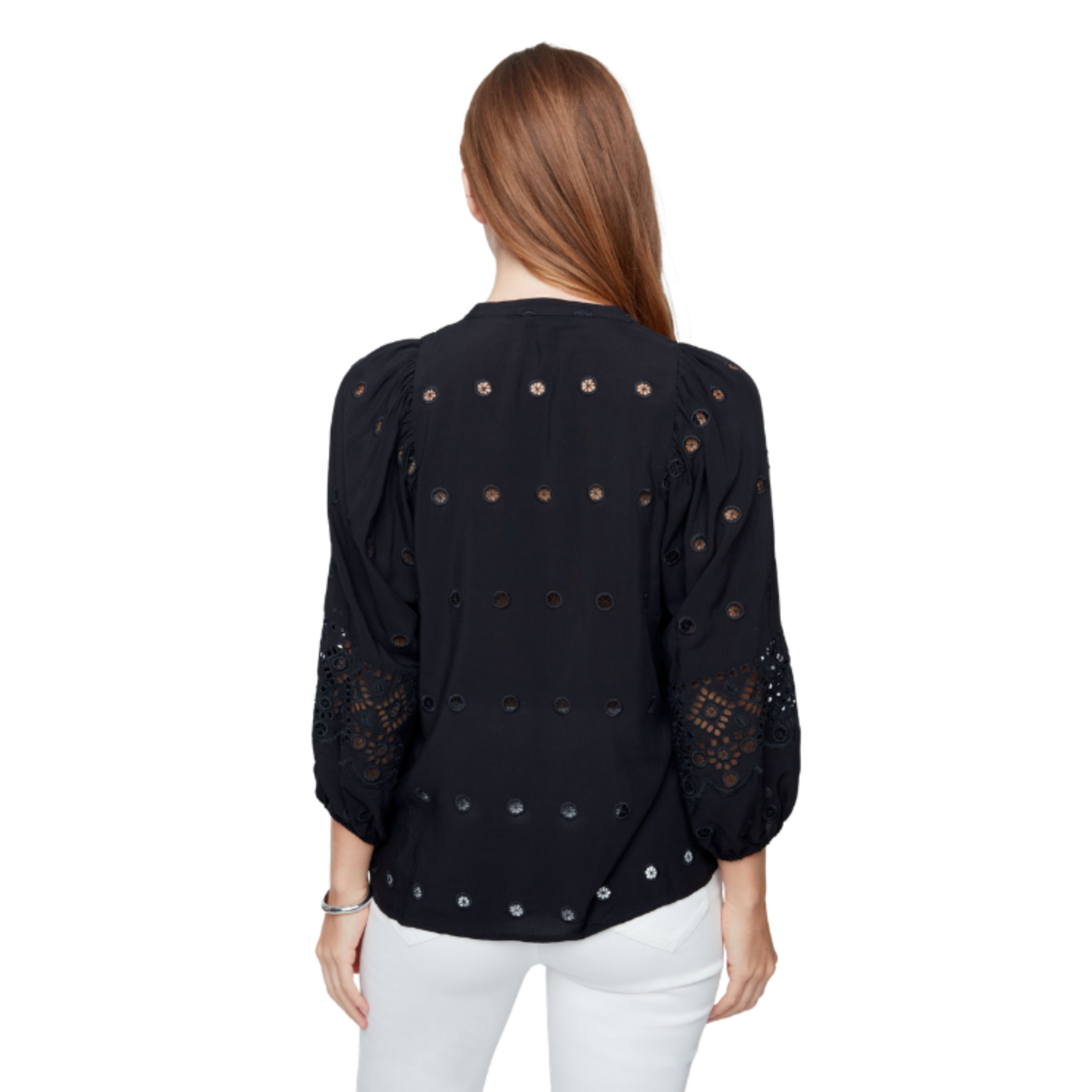 Renuar Renuar - Flare Embroidered Top