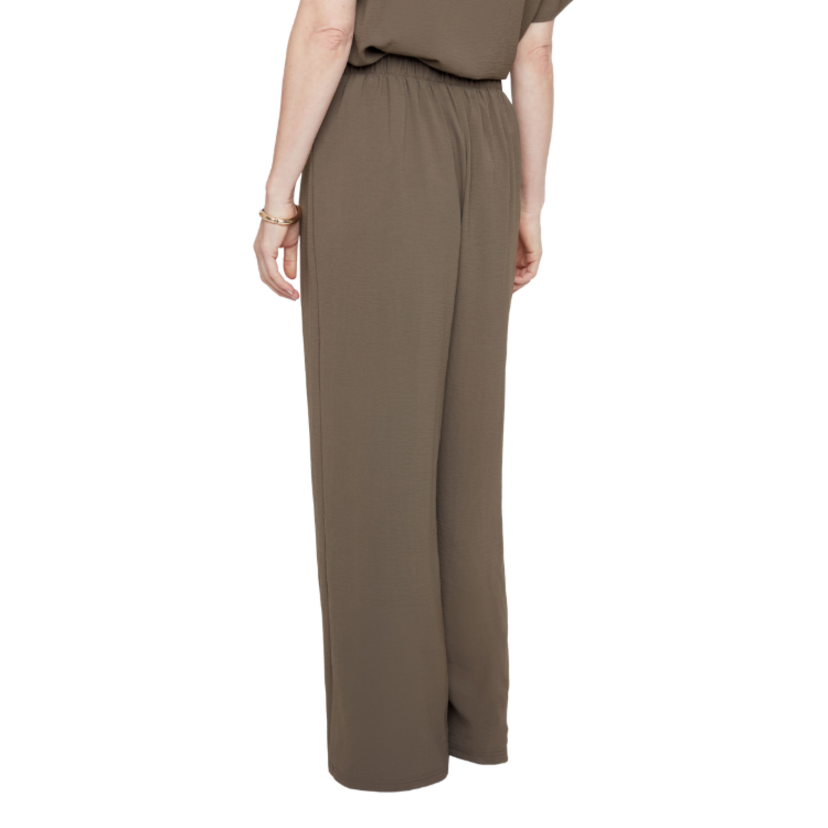 Renuar Renuar - High Twist Woven Palazzo Pant
