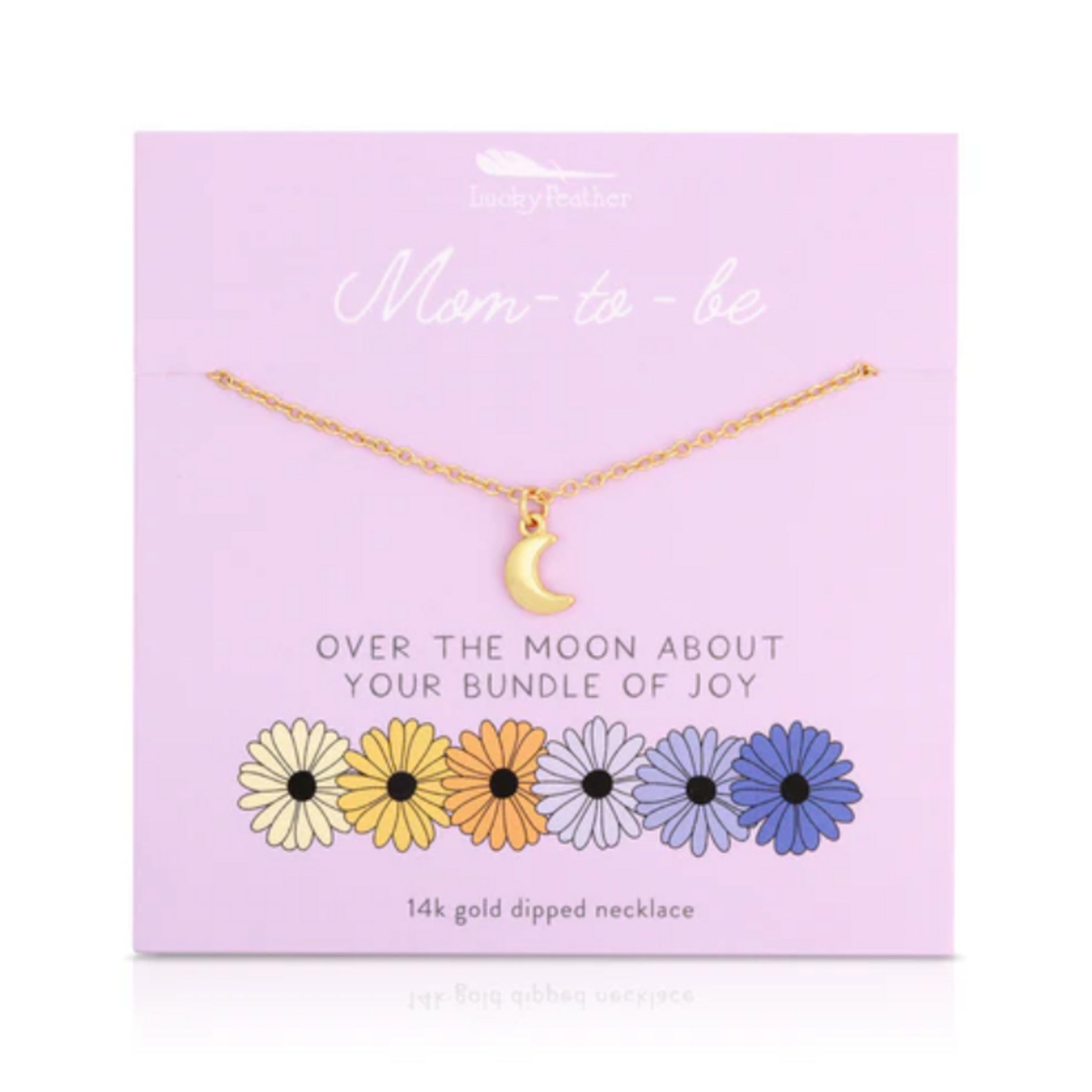 Sweet Celebration Necklace - Mom to Be "Over the Moon"