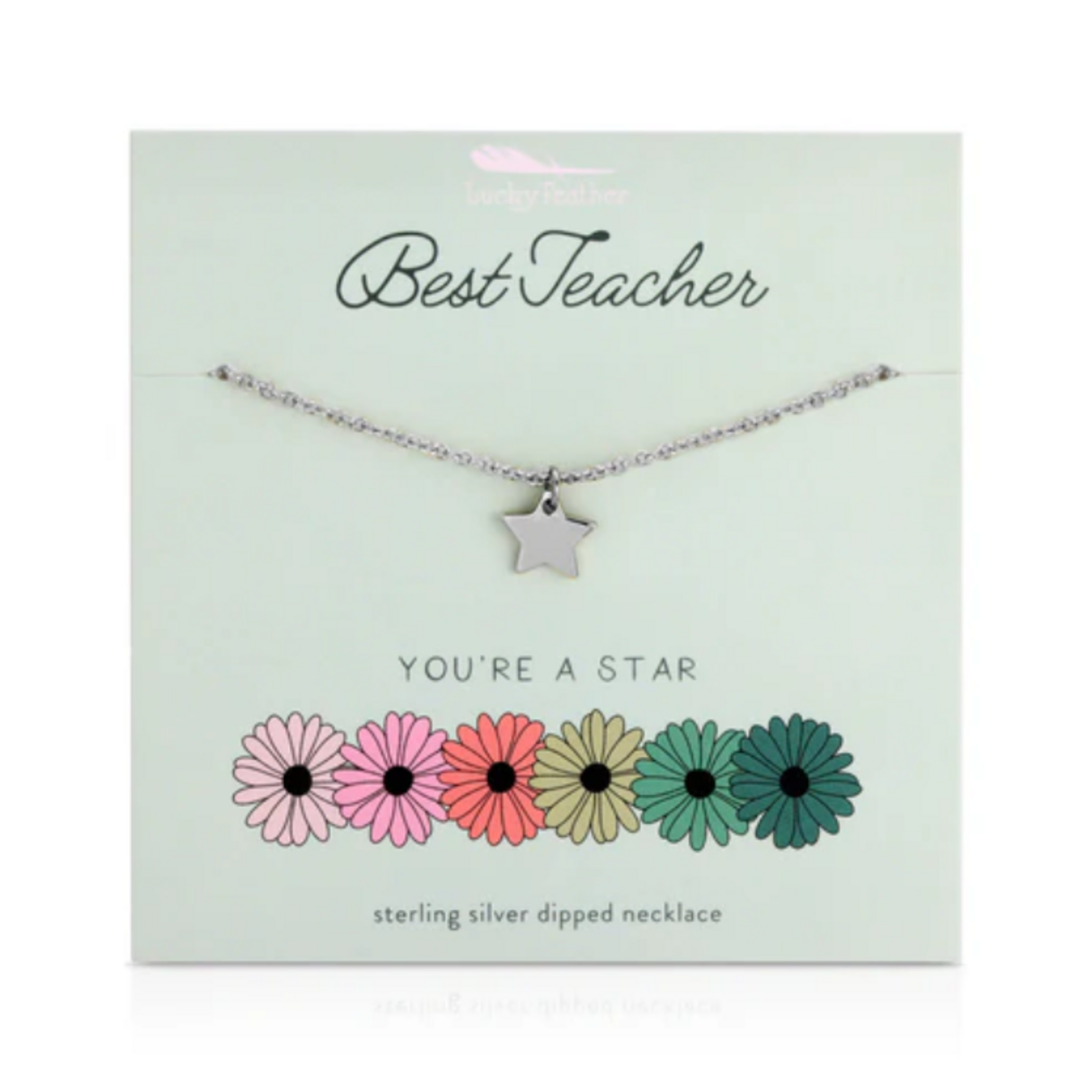 Sweet Celebration Necklace - Best Teacher "You are a Star"