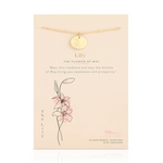 Birth Month Flower Necklace - Lily - May