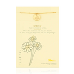 Birth Month Flower Necklace - Daisy - April