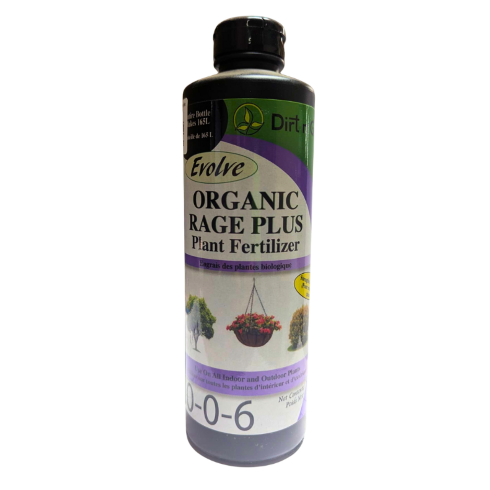 Evolve Evolve - Organic Rage Plus 0-0-6