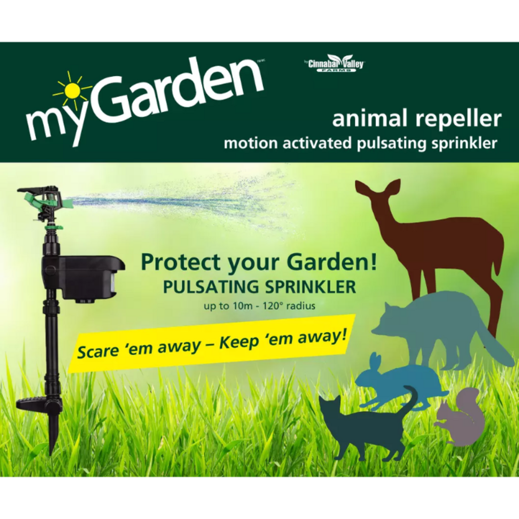 myGarden myGarden - Animal Repeller Motion Sensor Spray