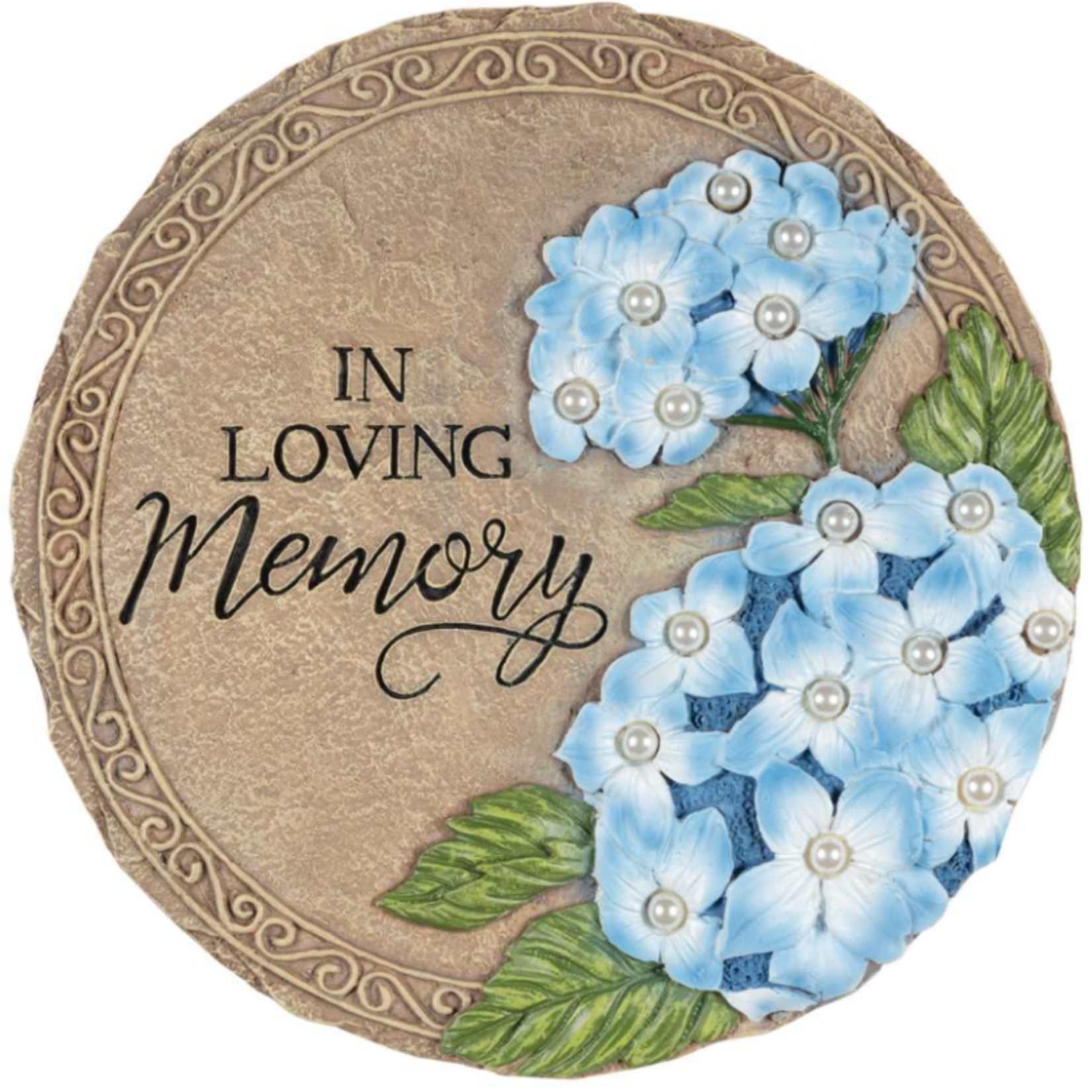 Edenborough “In Loving Memory” Decorative Garden Stone – 9"