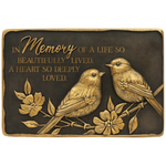 Edenborough “Beautifully Lived” Memorial Garden Stone – 12" x 8"