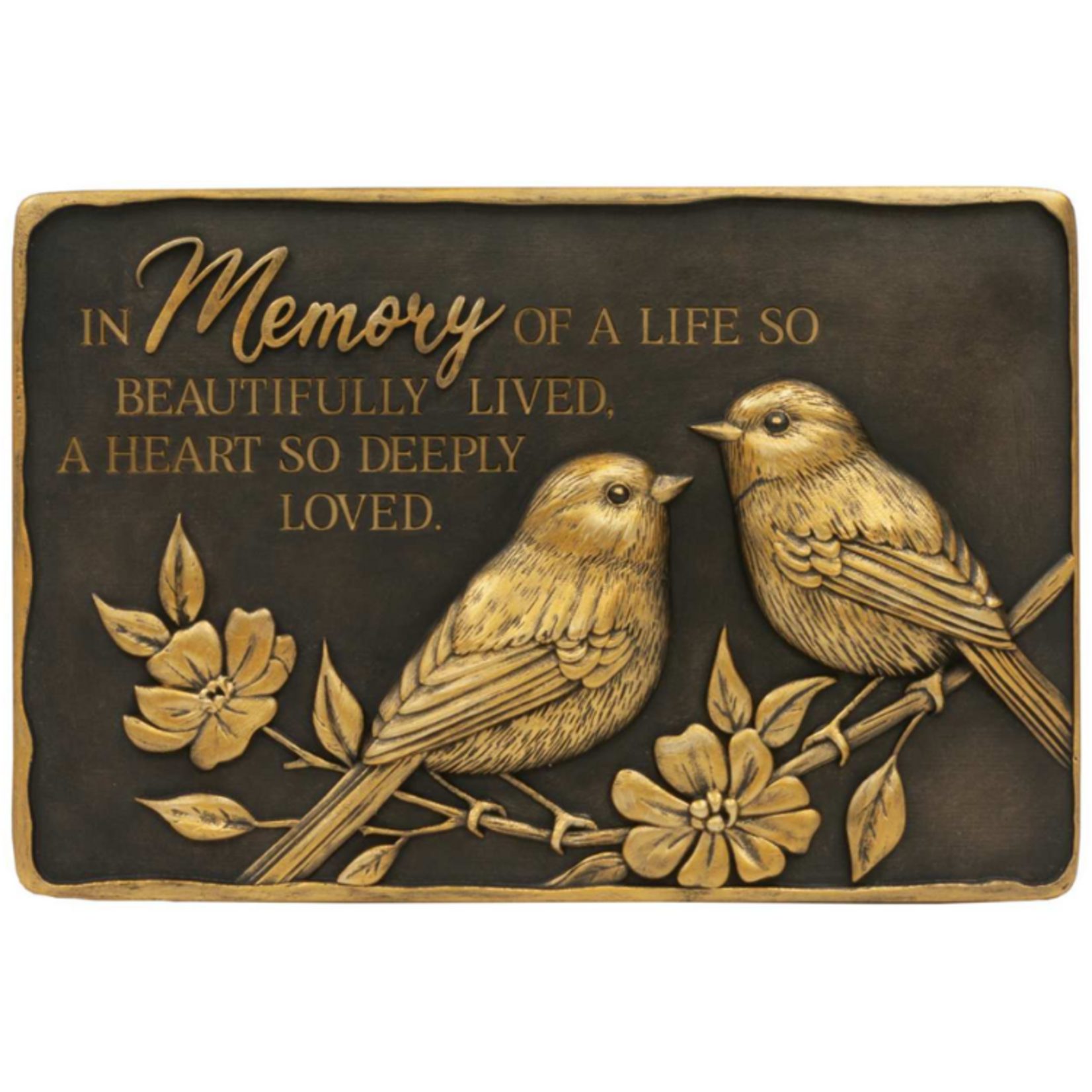 Edenborough “Beautifully Lived” Memorial Garden Stone – 12" x 8"