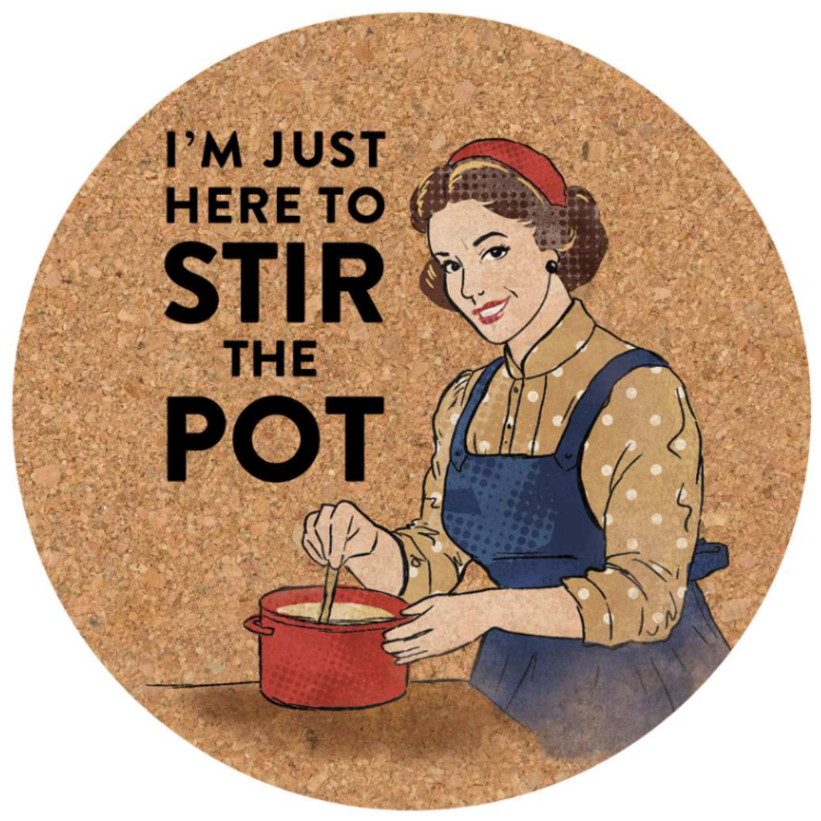 Edenborough Cork Trivet - Stir The Pot