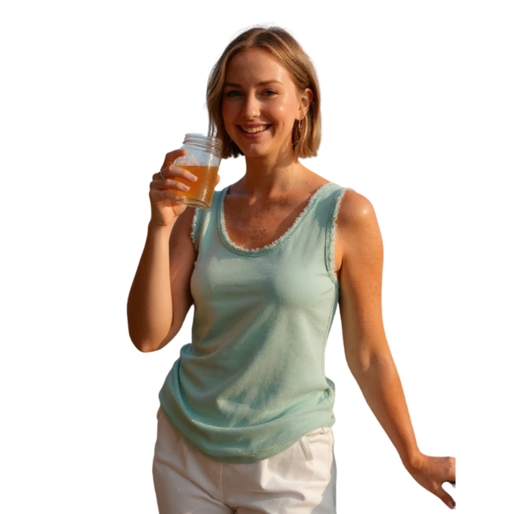Catherine Lilywhites - Raw Edge Tank