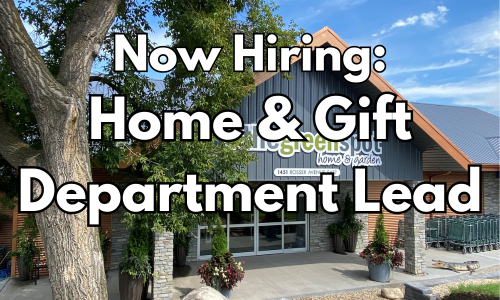 Now Hiring: Home & Gift Department Lead