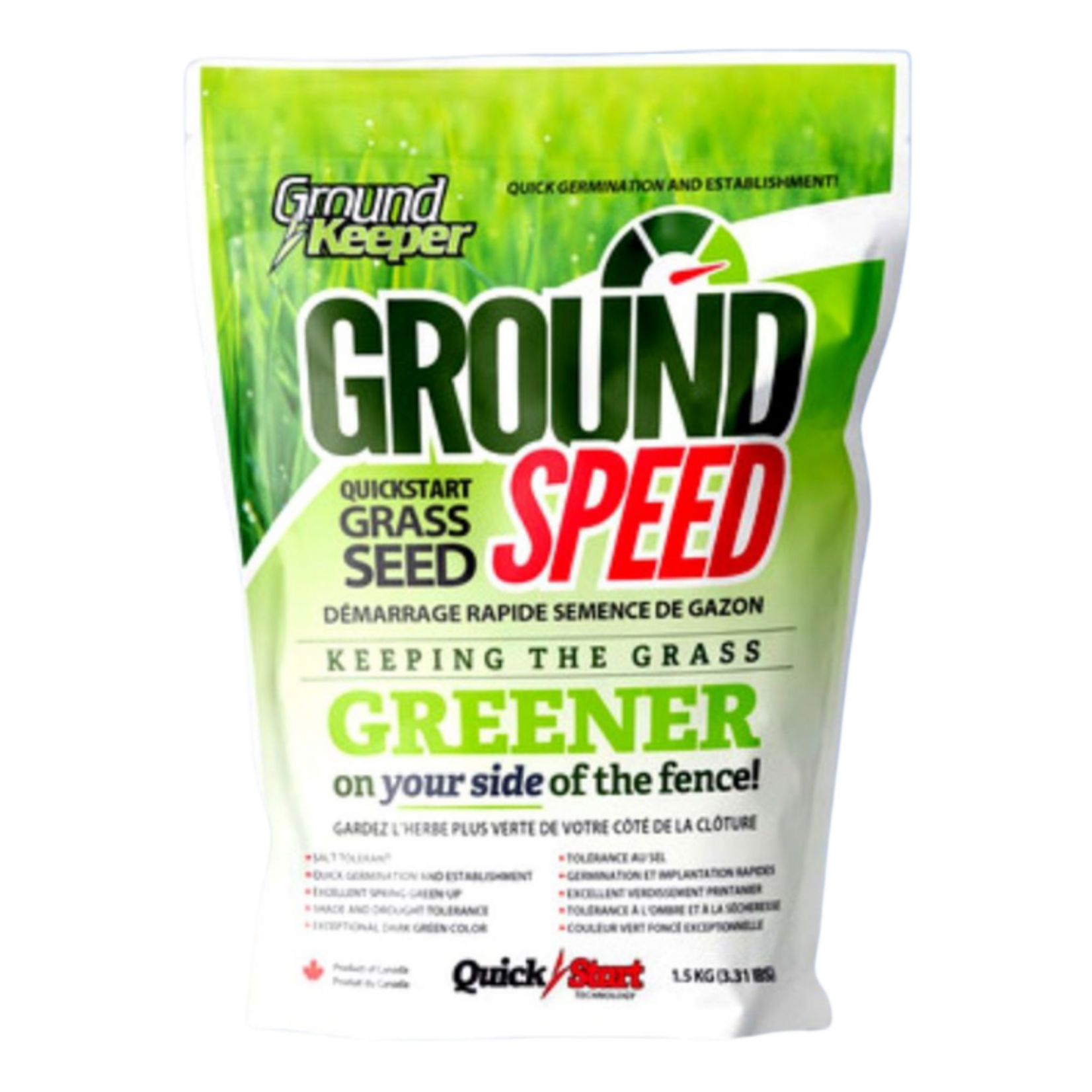 Ground Keeper Ground Speed Grass Seed 1.5kg