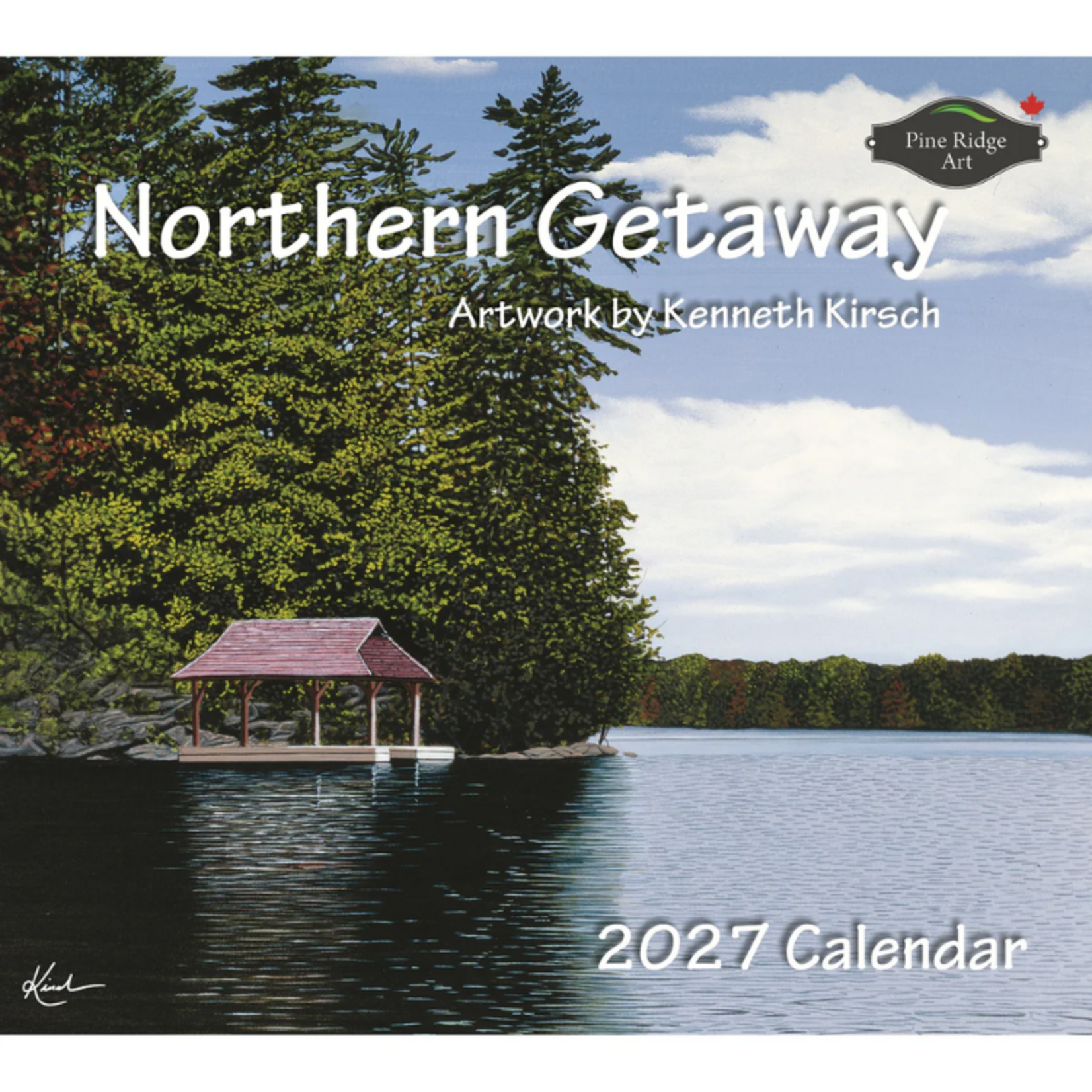 Pine Ridge Art Pine Ridge 2027 Calendar - Northern Getaway
