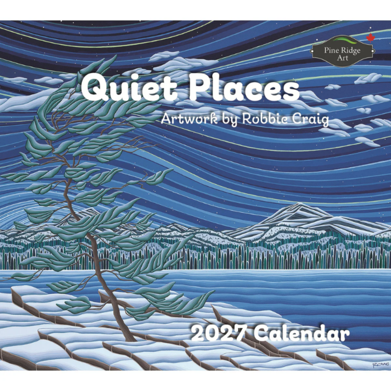 Pine Ridge Art Pine Ridge 2027 Calendar - Quiet Places