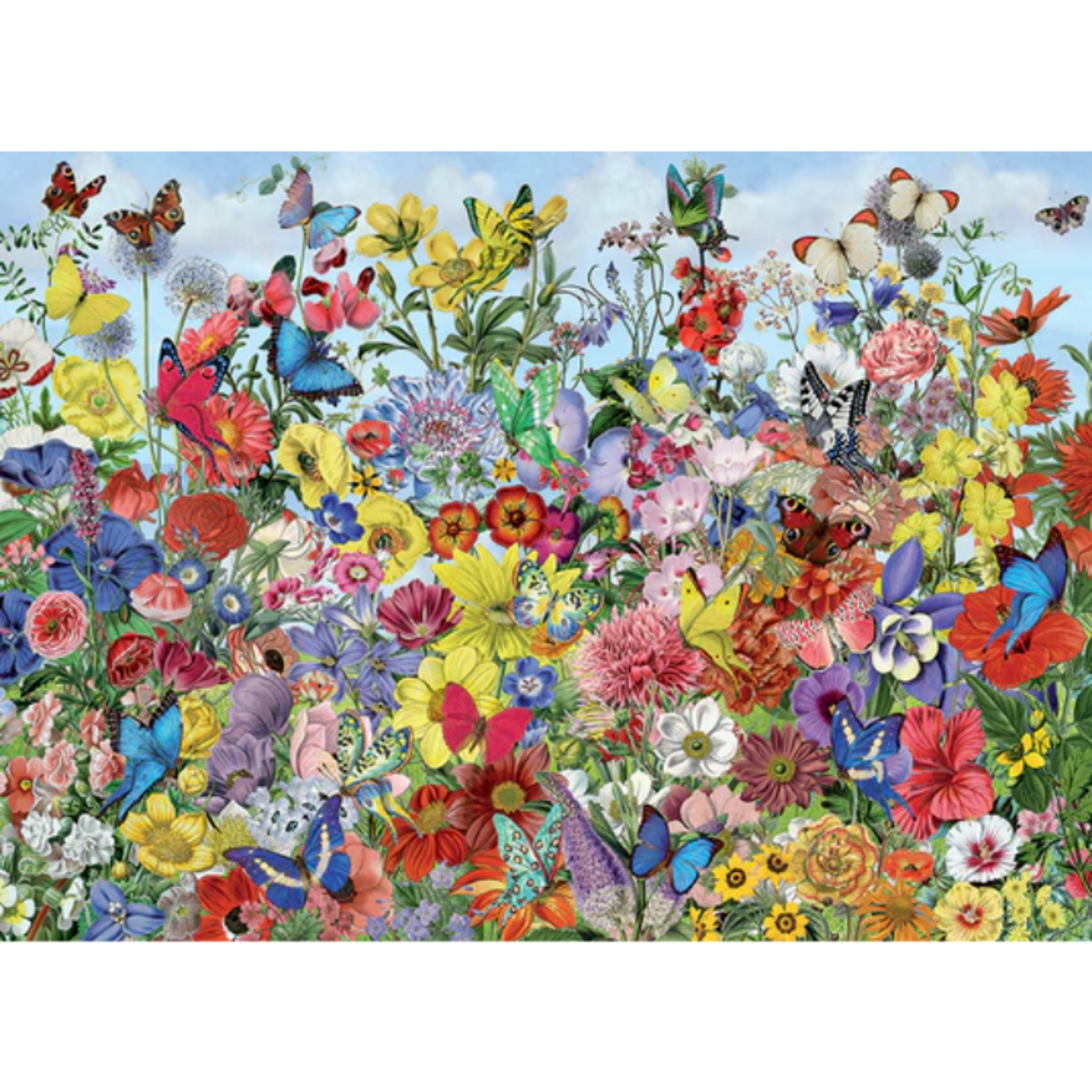 Cobble Hill Cobble Hill - 1000pcs - Butterfly Garden