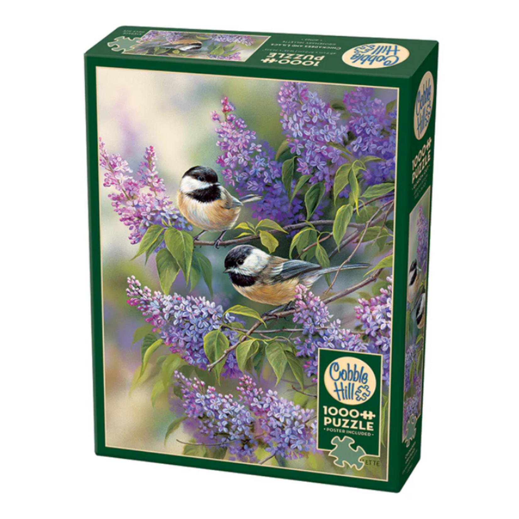 Cobble Hill Cobble Hill - 1000pcs - Chickadees and Lilacs