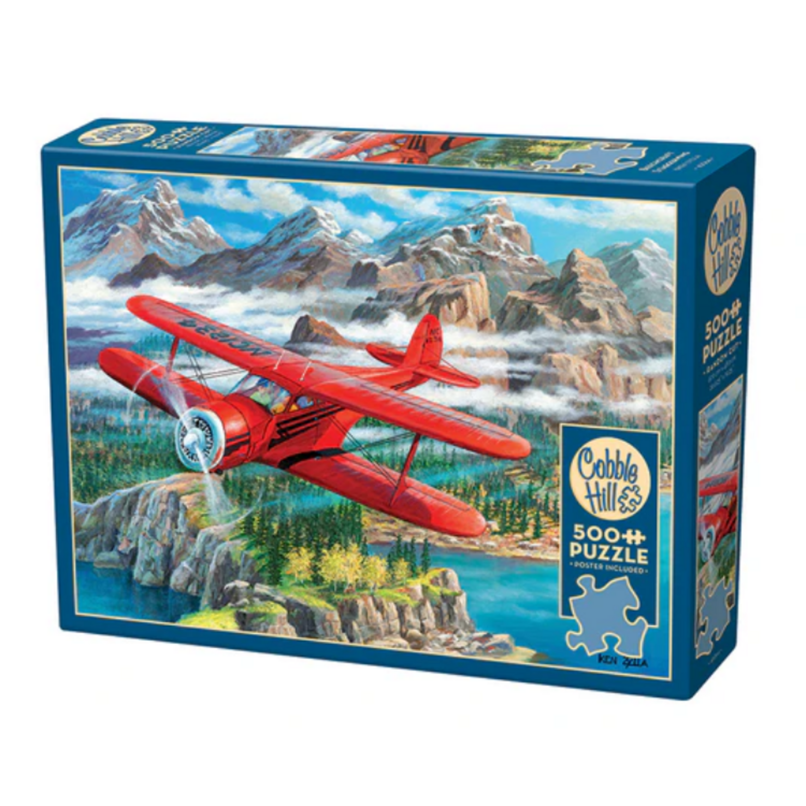 Cobble Hill Cobble Hill - 500pcs - Beechcraft Staggerwing