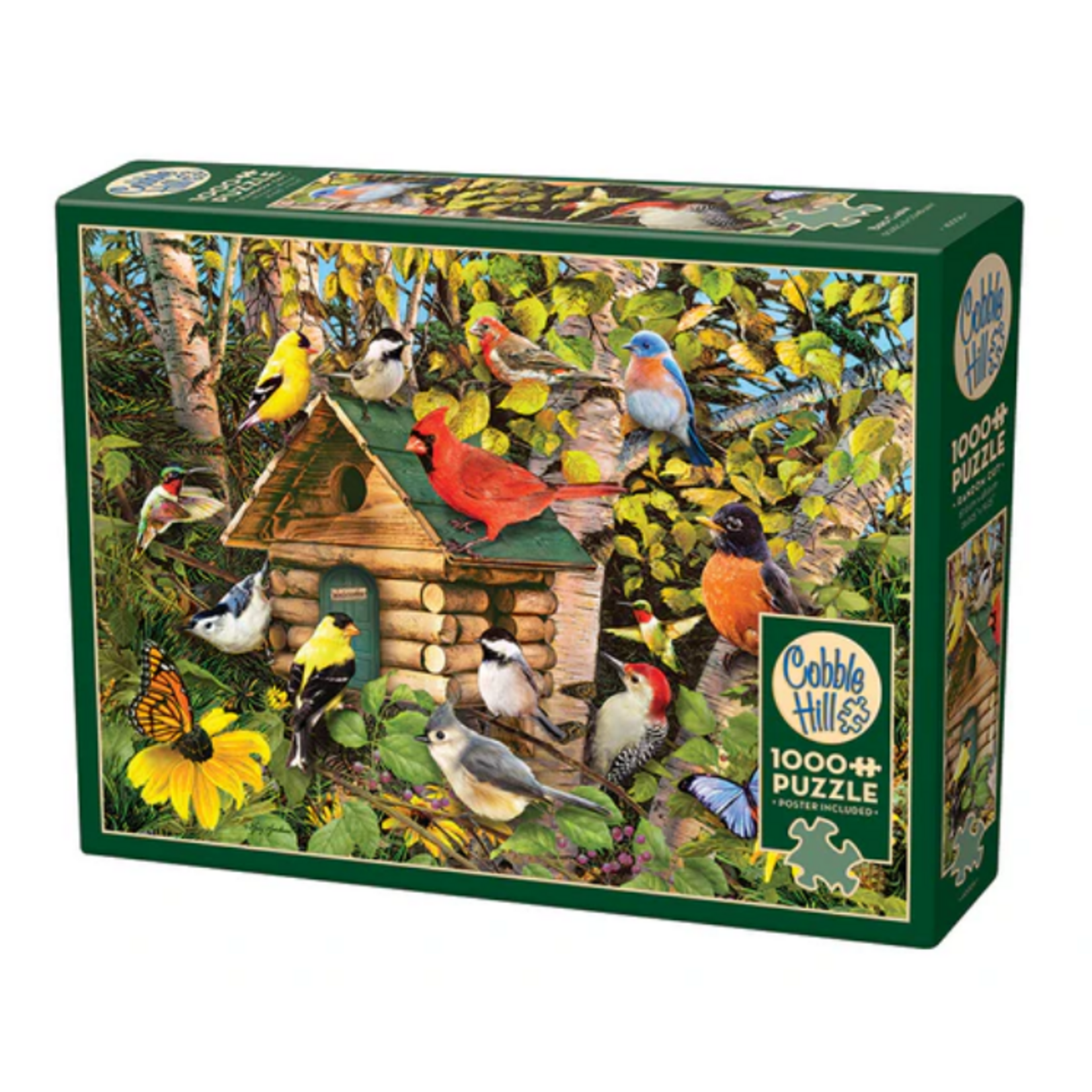 Cobble Hill Cobble Hill - 1000pcs - Bird Cabin