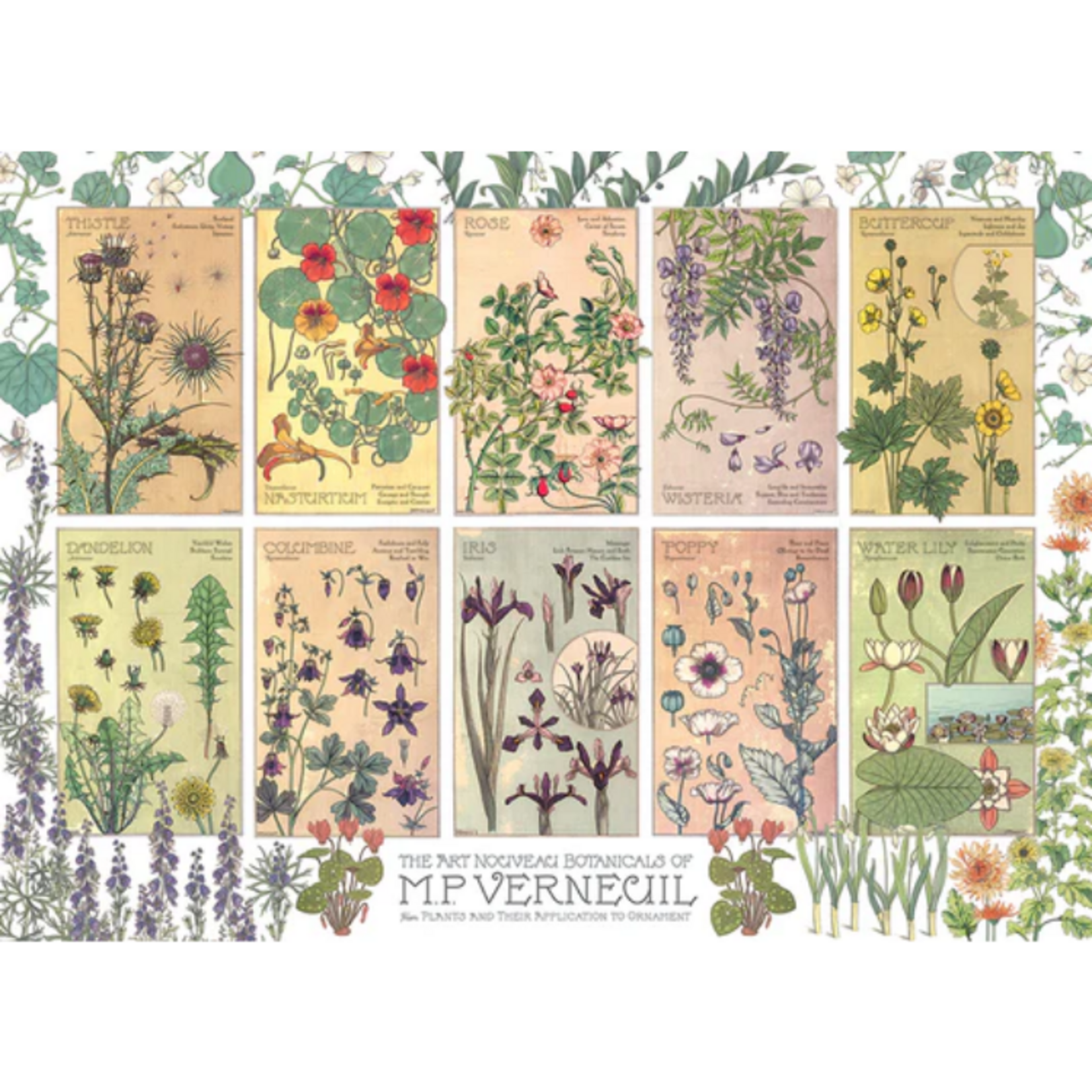 Cobble Hill Cobble Hill - 1000pcs - Botanicals by Verneuil