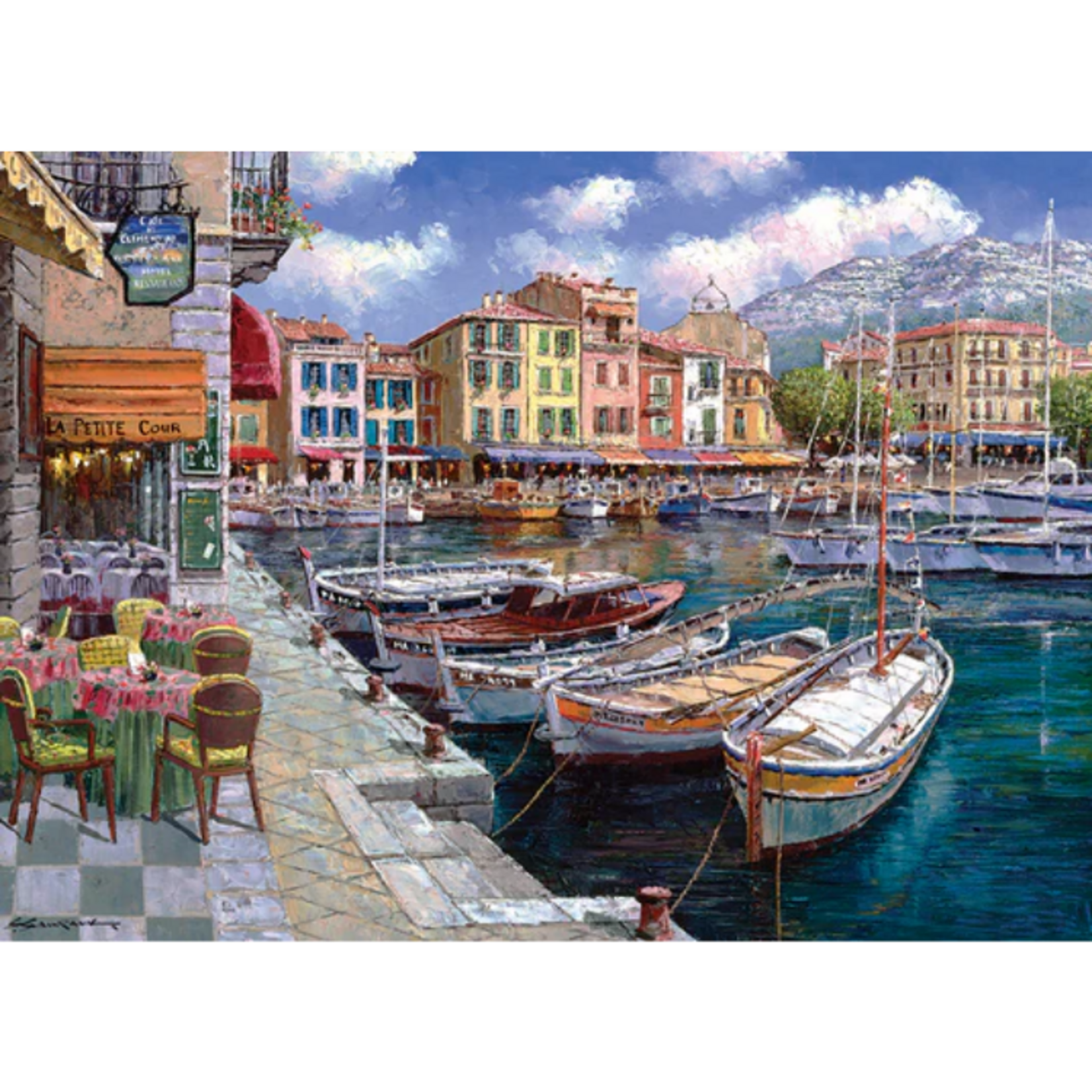 Cobble Hill Cobble Hill - 1000pcs - Cafe in Cassis