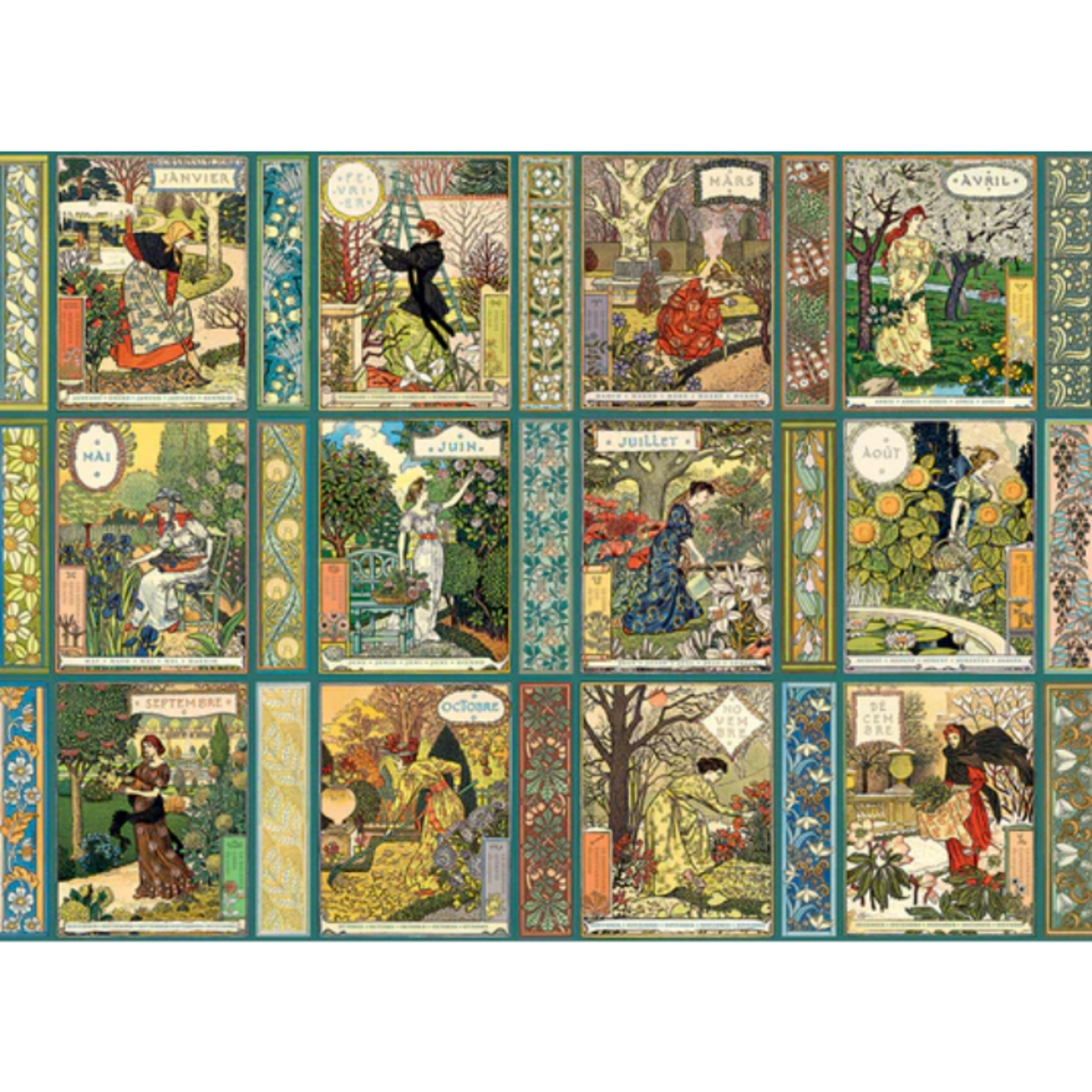 Cobble Hill Cobble Hill - 1000pcs - Jardiniere: A Gardener's Calendar