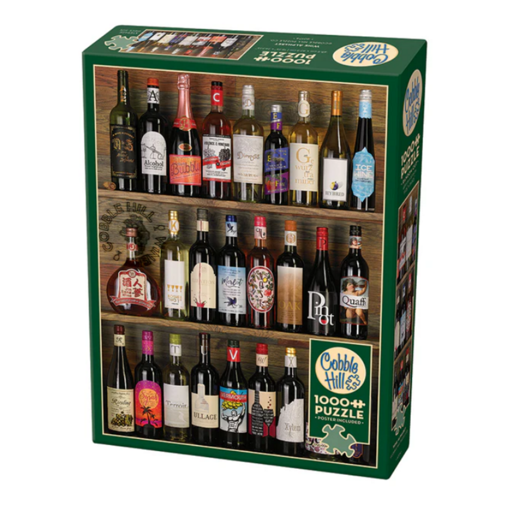 Cobble Hill Cobble Hill - 1000pcs - Wine Alphabet