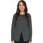 Sorella Overlap Front Knit Top