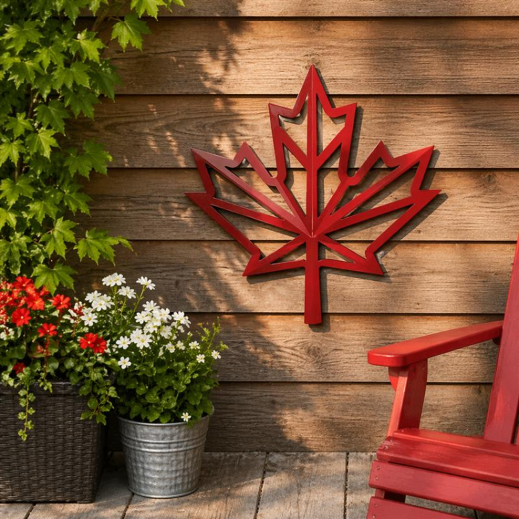 Koppers Home Maple Leaf Laser Cut 15"