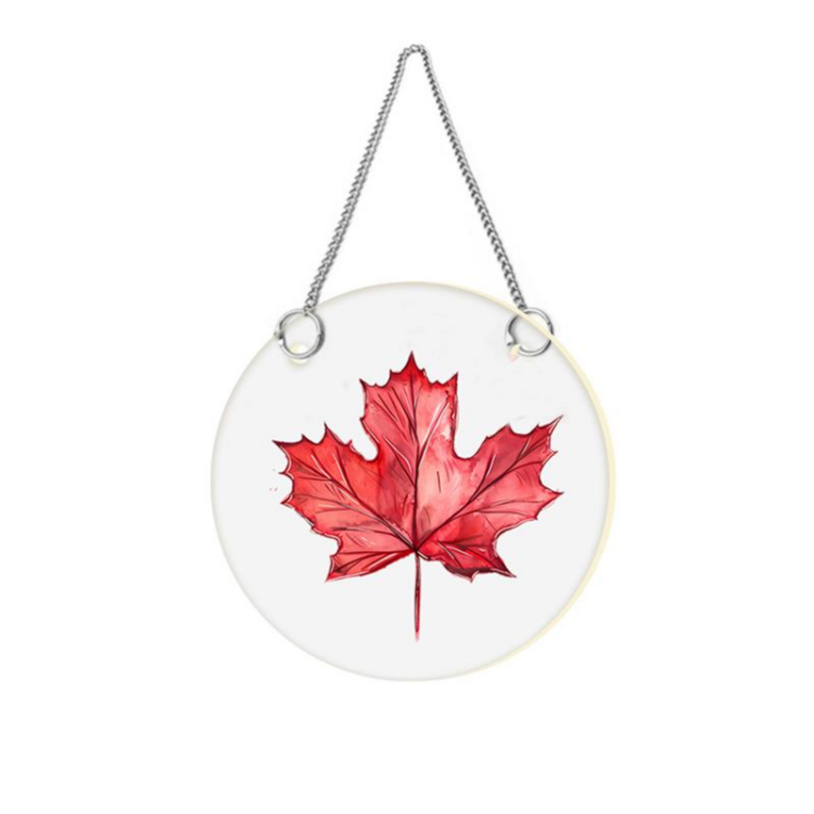 Koppers Home Window Decor Maple Leaf 4"