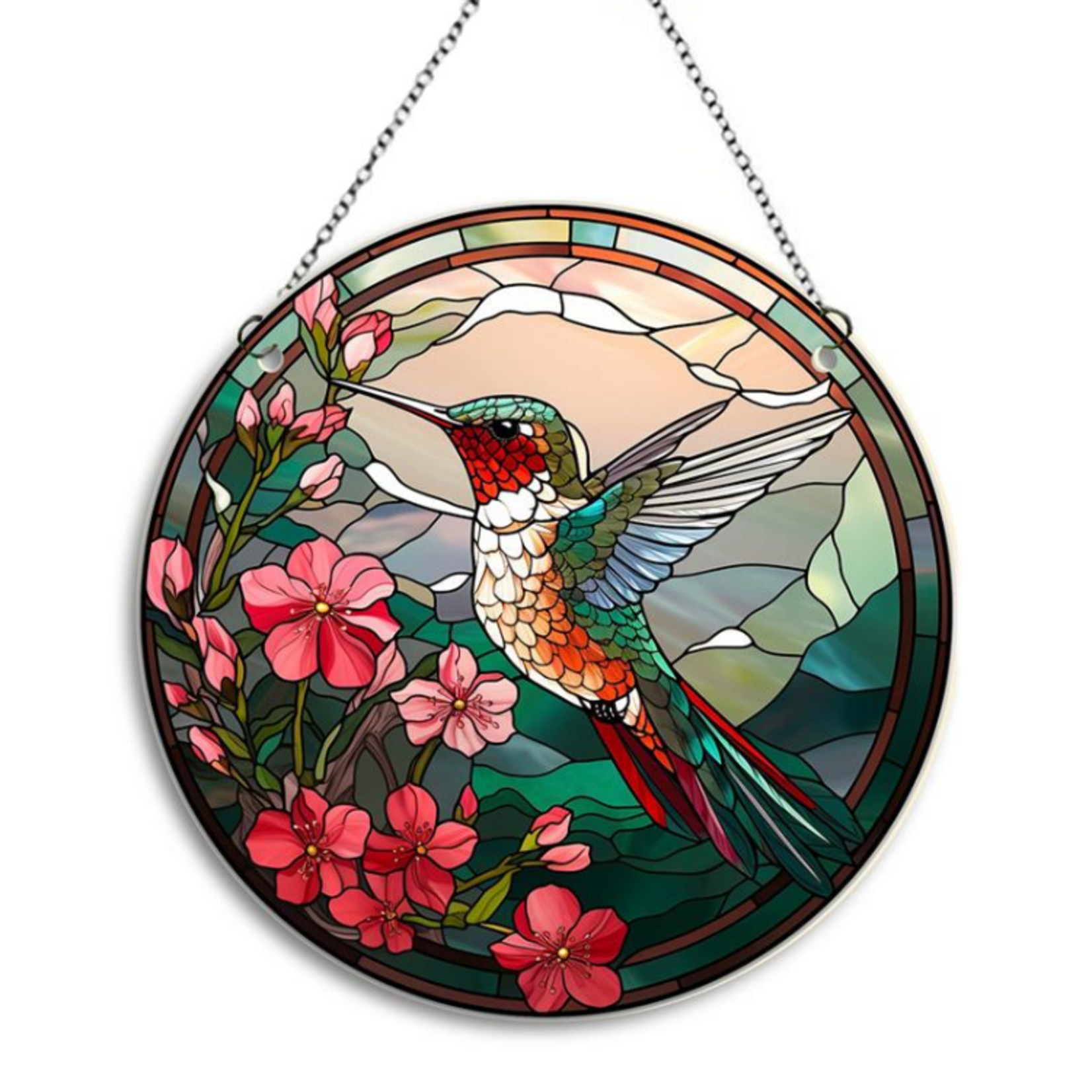 Koppers Home Window Decor Hummingbird 6"