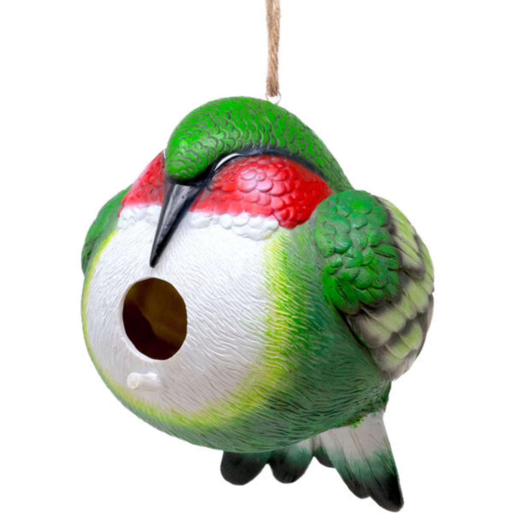 Hummingbird Round Birdhouse