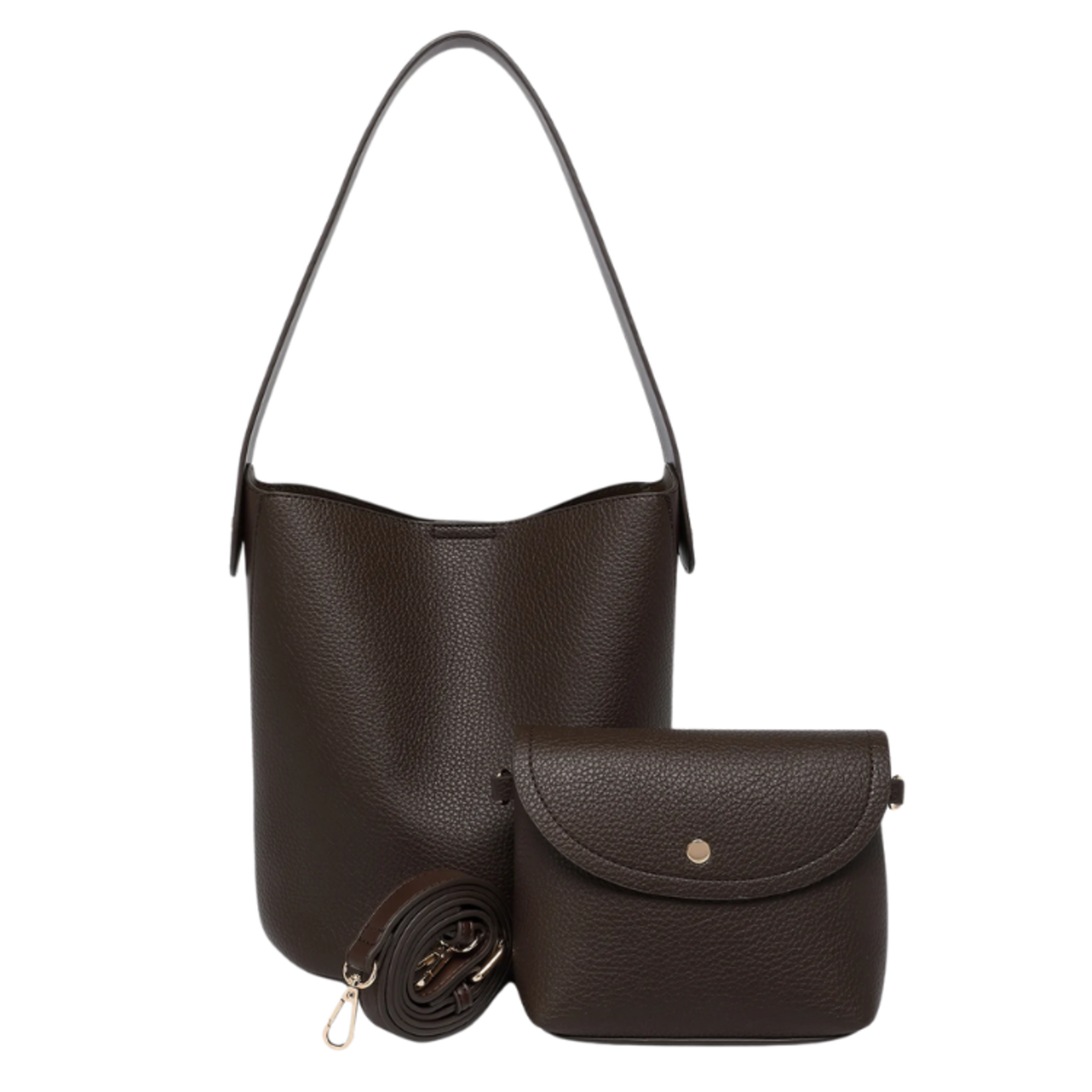 Louenhide Louenhide - Miranda Bucket Bag - Chocolate