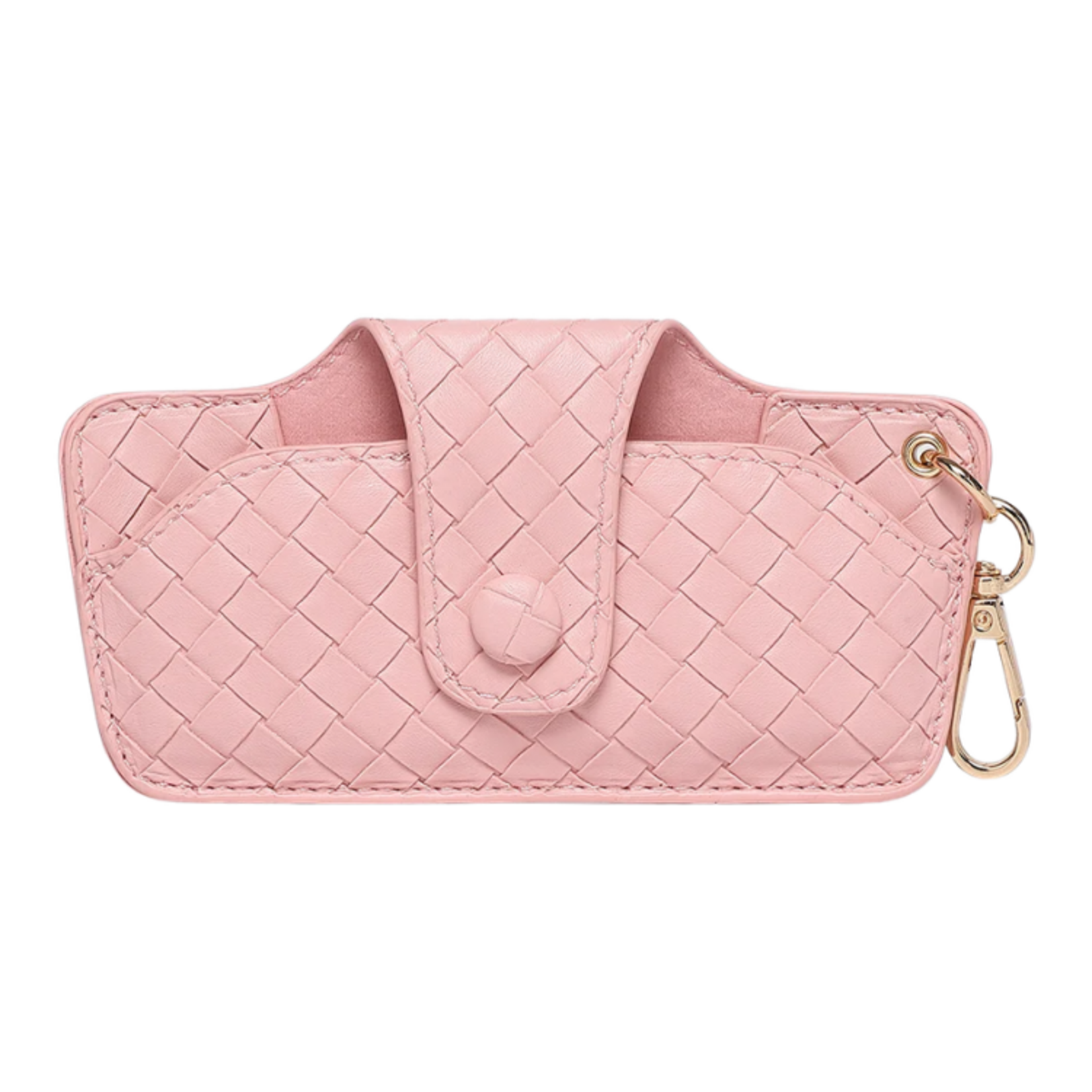 Louenhide Louenhide - Skittle Sunglass Case - Woven Pastel Pink