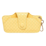 Louenhide Skittle Sunglass Case - Woven Butter Yellow