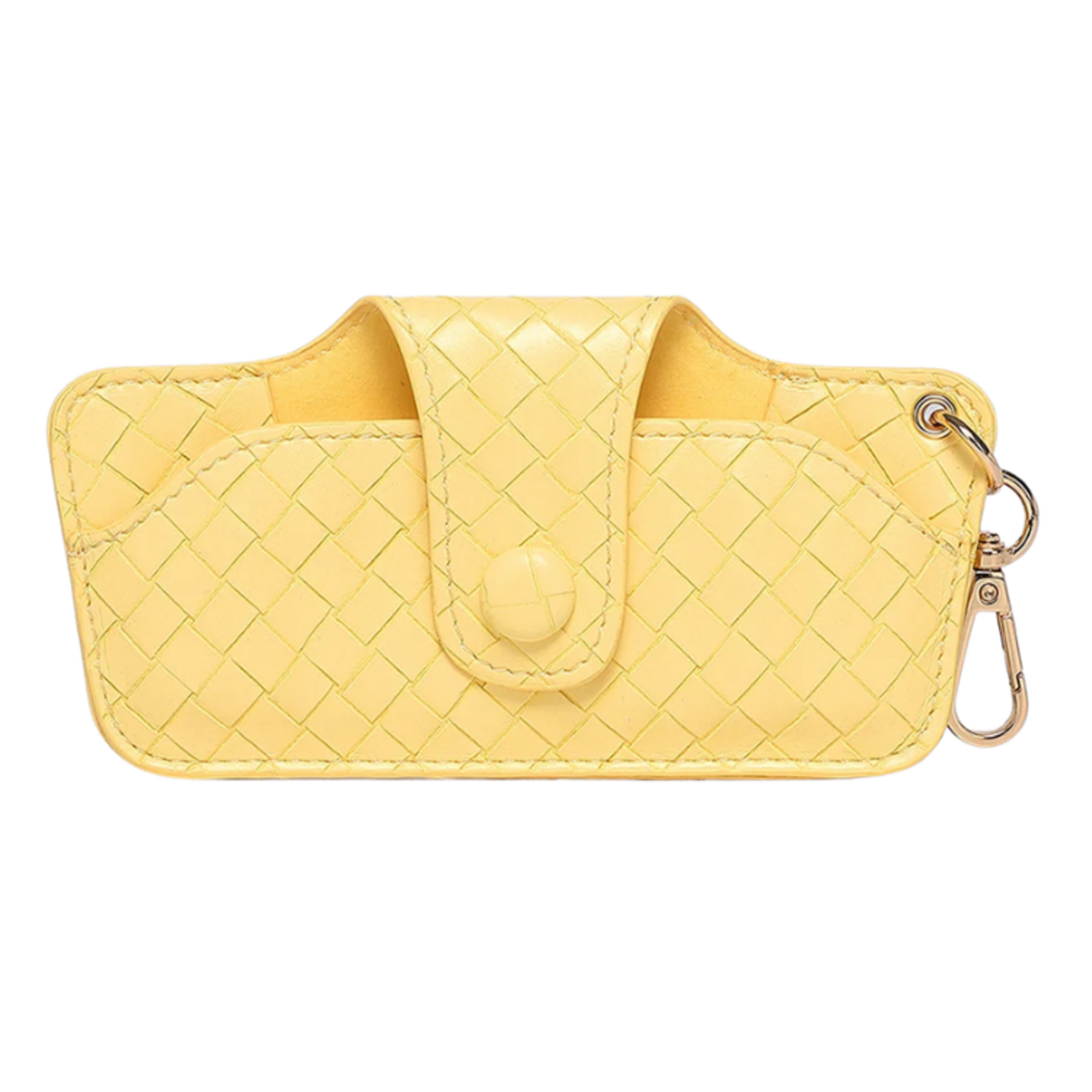 Louenhide Louenhide - Skittle Sunglass Case - Woven Butter Yellow