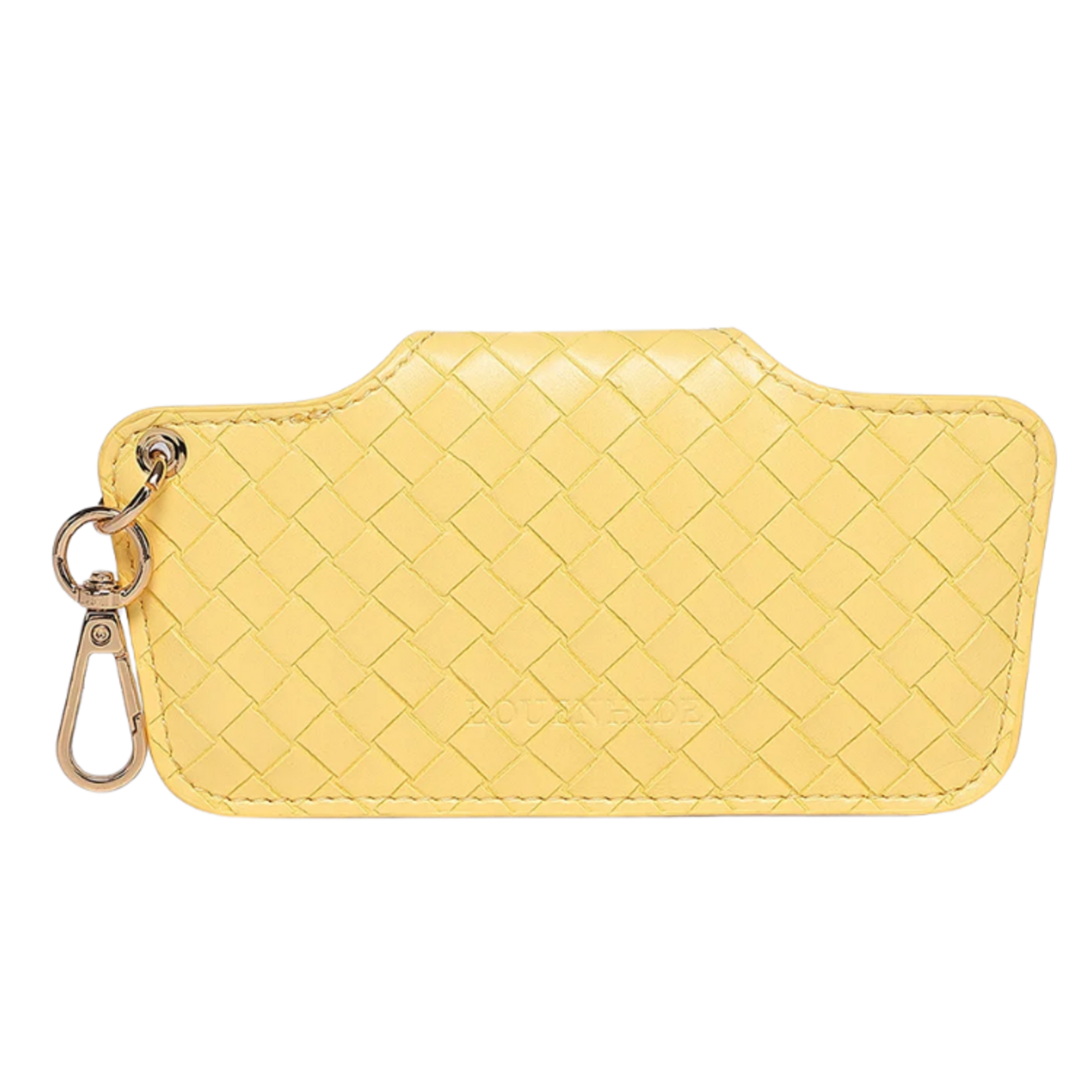 Louenhide Louenhide - Skittle Sunglass Case - Woven Butter Yellow