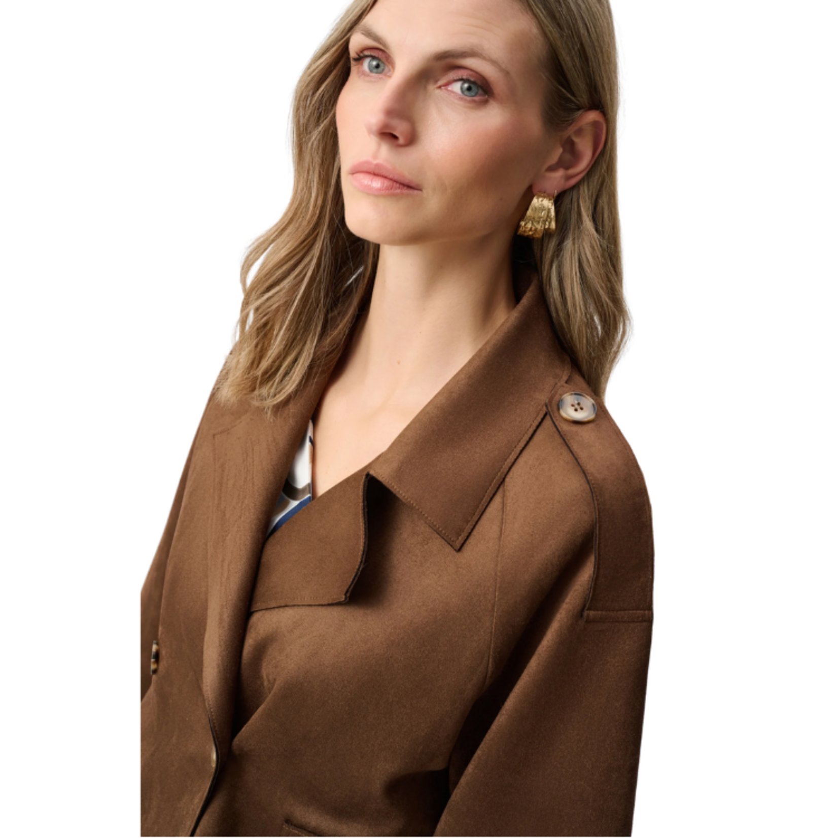 Joseph Ribkoff Joseph Ribkoff - Scuba Suede Boxy Jacket